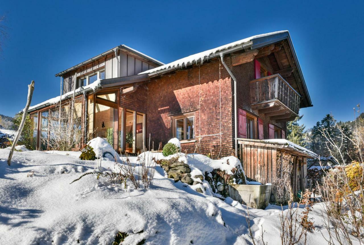 Ferienhaus Bergblick Schwarzenberg im Bregenzerwald Exterior foto