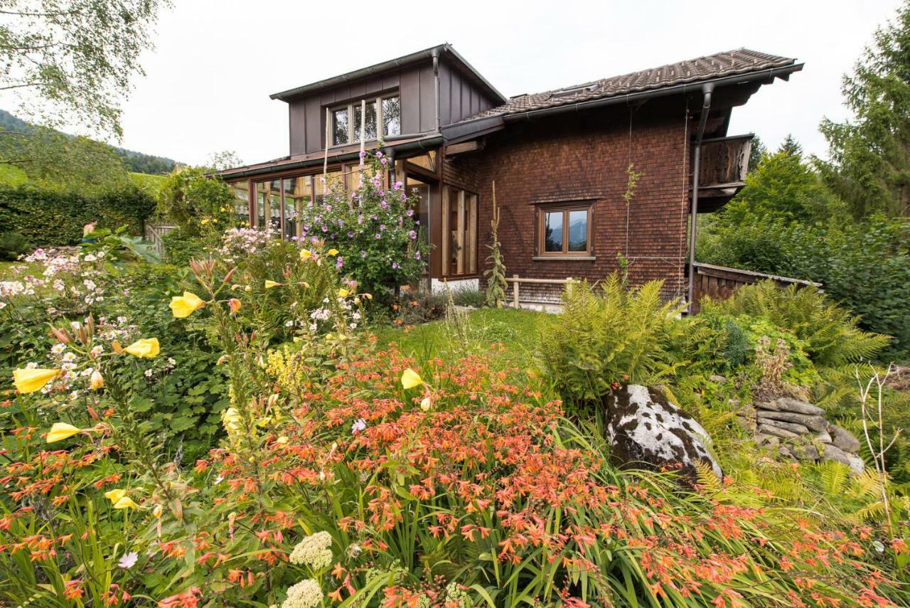 Ferienhaus Bergblick Schwarzenberg im Bregenzerwald Exterior foto