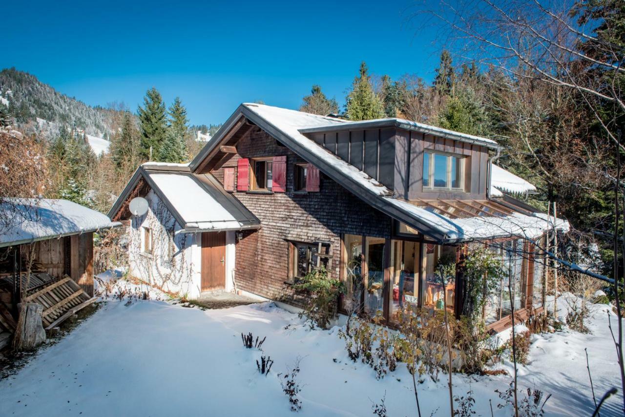 Ferienhaus Bergblick Schwarzenberg im Bregenzerwald Exterior foto